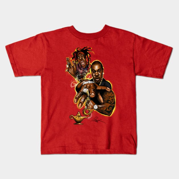 Busta Kids T-Shirt by Timzartwork